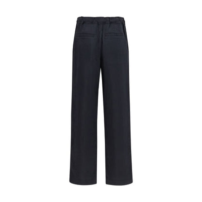 Marant Etoile Black Viscose Casual Pants