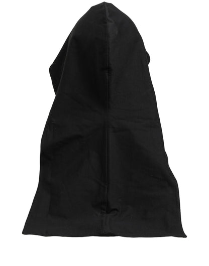 Dolce & Gabbana Men Black Cotton Whole Head Fisherman Capello Hat
