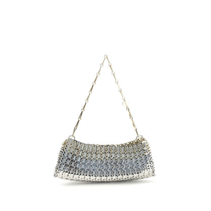 Rabanne Silver Brass Shoulder Bag