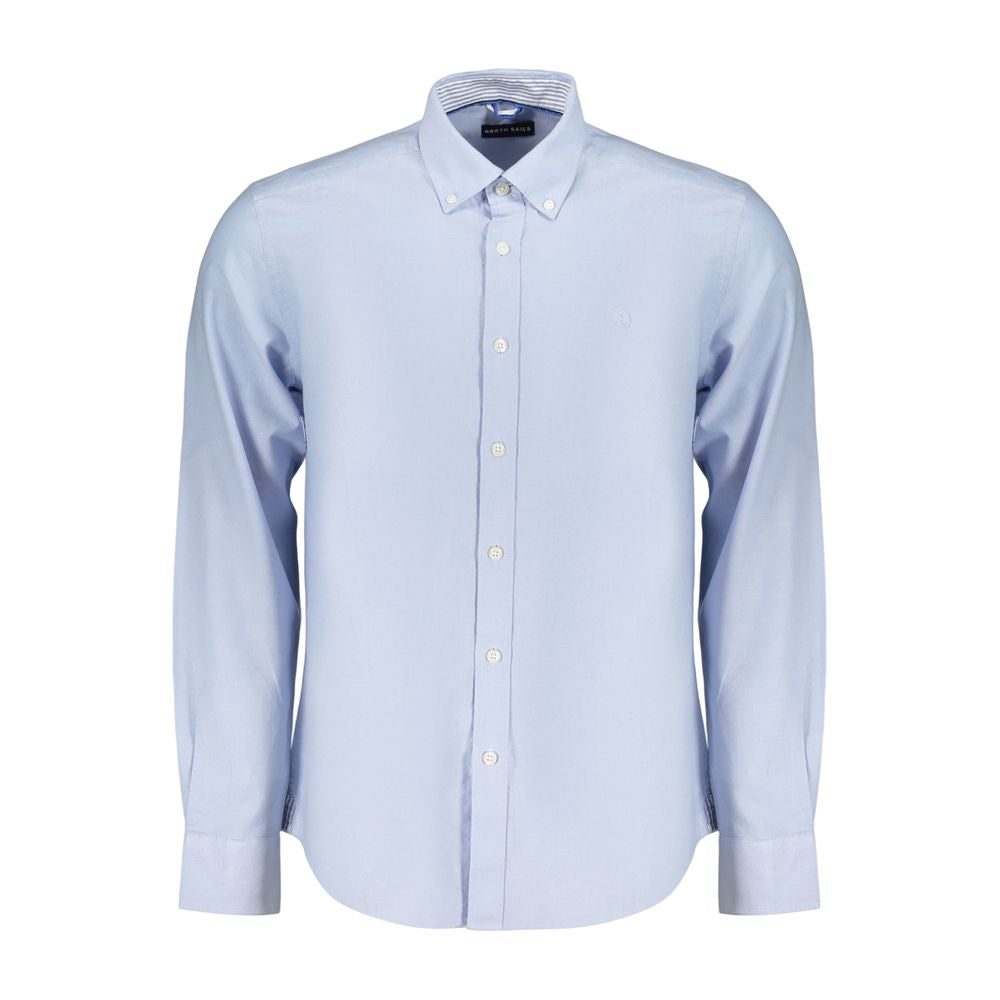 North Sails Blue Cotton Dress Shirt