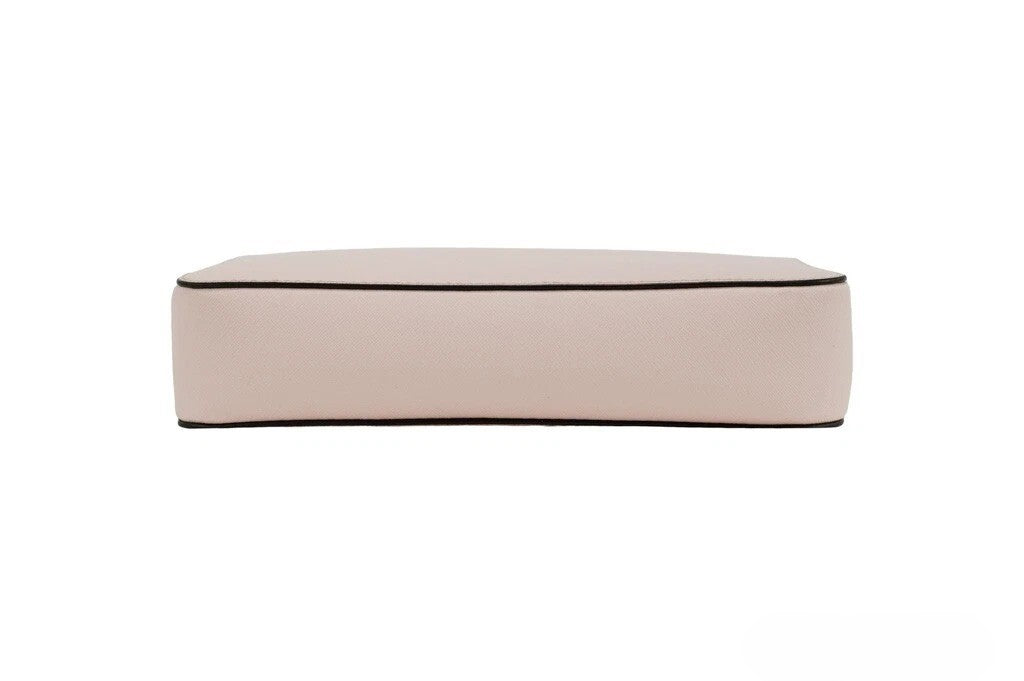 Michael Kors Adult Saffiano Leather East West Crossbody Handbag With 2 Slit Pockets, Blush