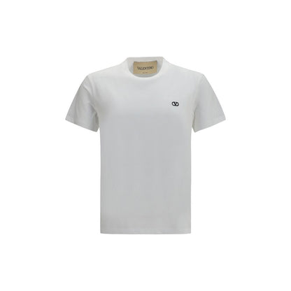 Valentino White Cotton T-Shirt