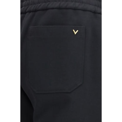 Valentino Black Cotton Sweatshirt
