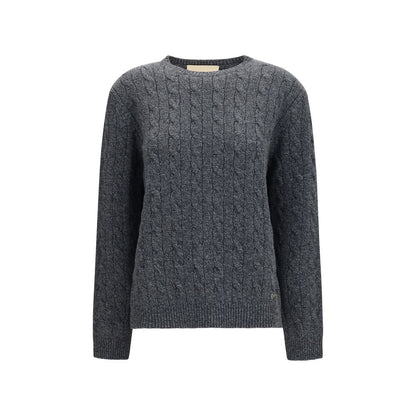 Valentino Gray Wool Oves Aries Sweatshirt