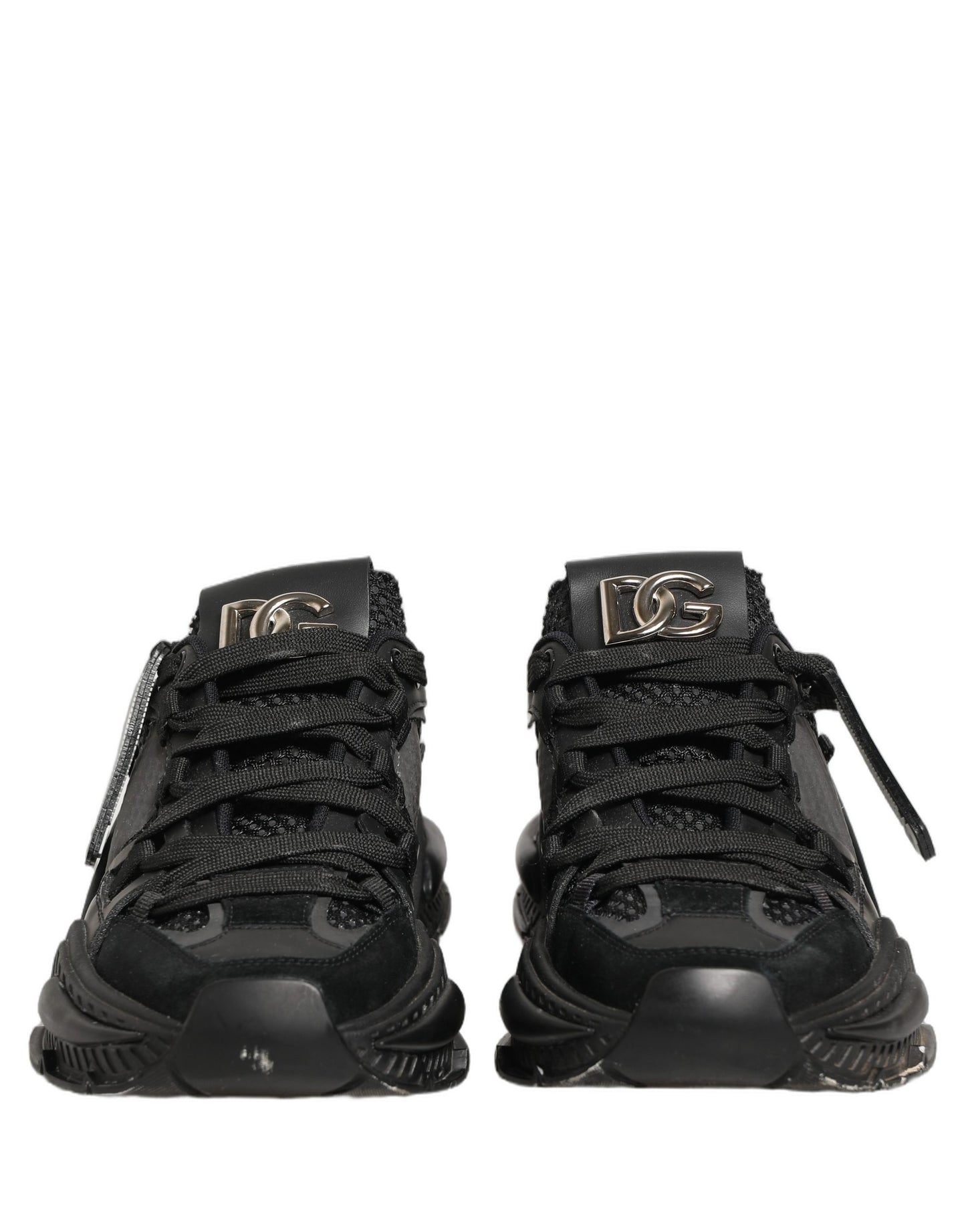 Dolce & Gabbana Black Airmaster Low Top Sneakers Shoes