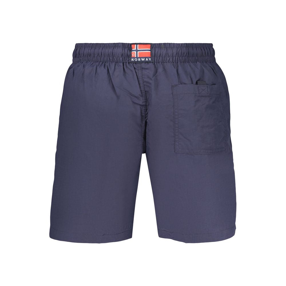 Norway 1963 Blue Polyamide Swim Shorts