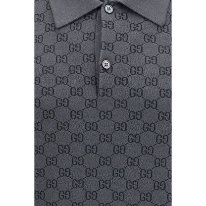 Gucci Gray Lamb Ovis Aries Aries Polo Shirt