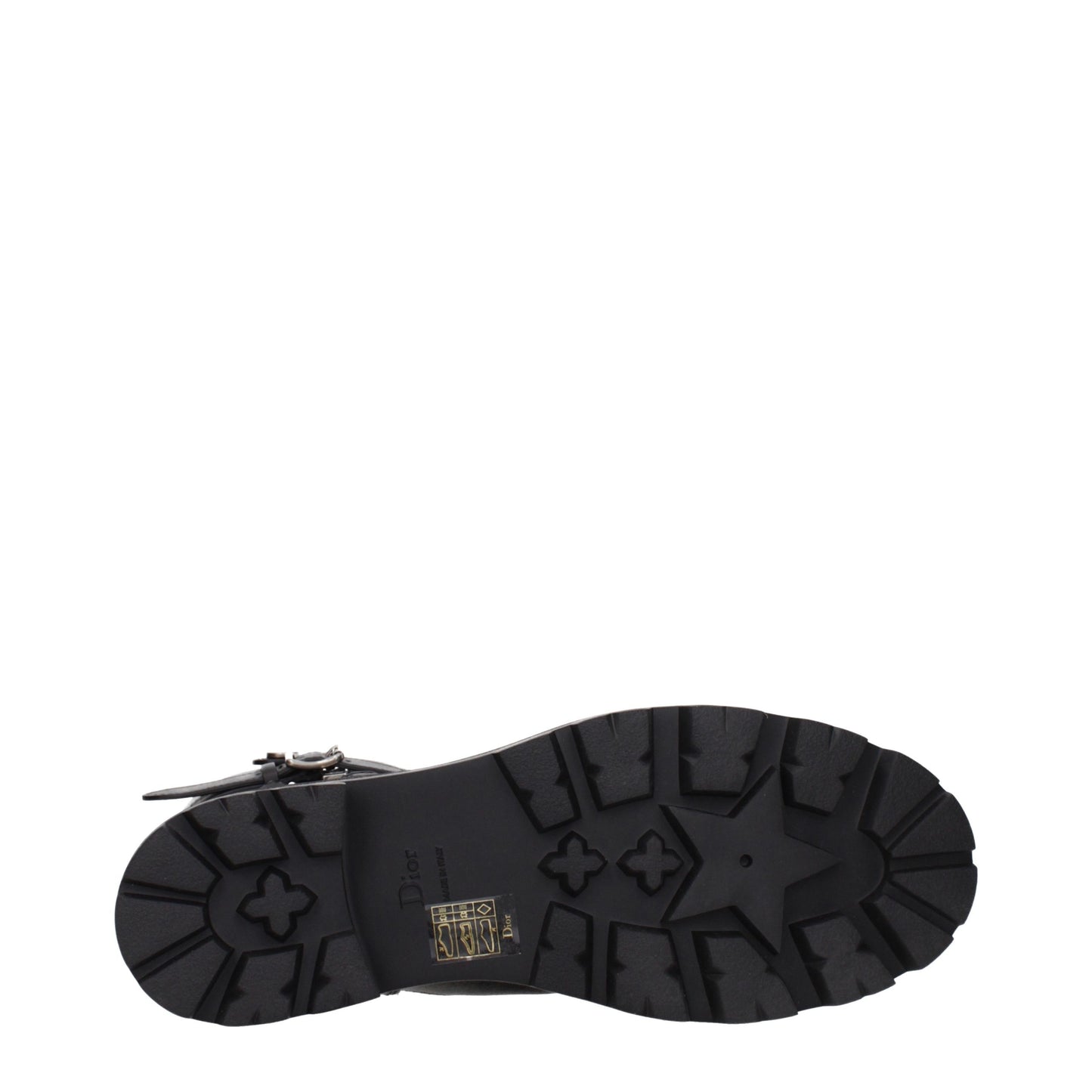 Christian Dior Black Leather Ankle Boots