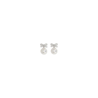 Self-Portrait Silver Brass Earrings
