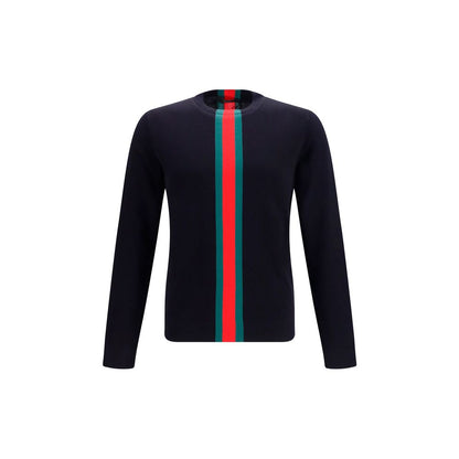 Gucci Blue Cotton Sweatshirt
