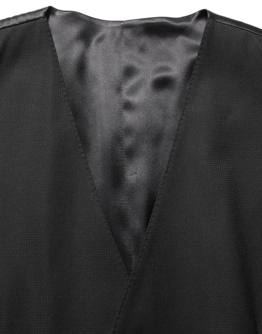 Dolce & Gabbana Black MARTINI Slim Fit Formal 3 Piece Suit