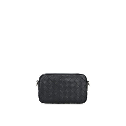 Bottega Veneta Black Calfskin Shoulder Bag