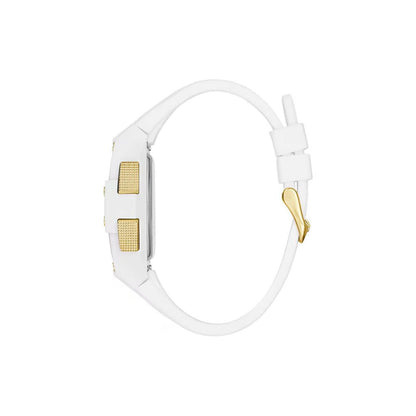Guess White Synthetic Digital Watch