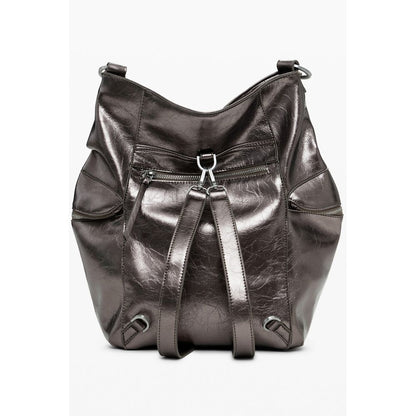 Desigual Bronze Polyethylene Women Backpack