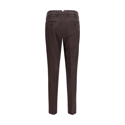 Brunello Cucinelli Brown Cotton Casual Pants