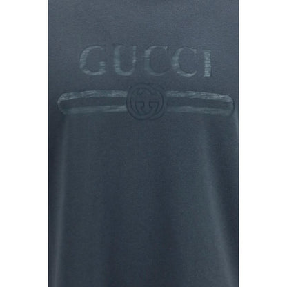 Gucci Gray Cotton T-Shirt