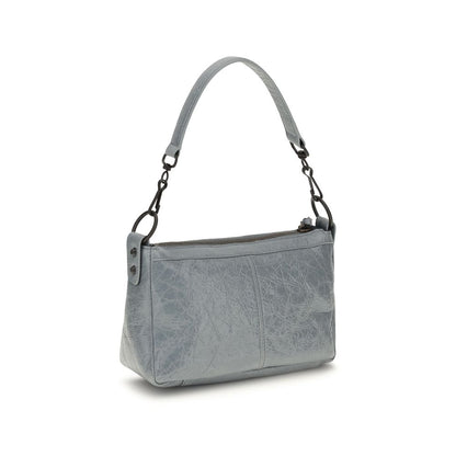 Balenciaga Gray Lamb Ovis Aries Aries Handbag