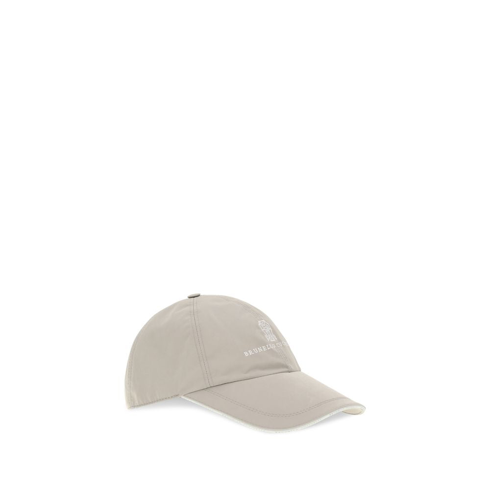 Brunello Cucinelli Bicolor Polyester Cap (Baseball Hat)