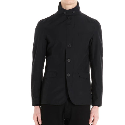 Herno Black Polyester Full-Length Jacket