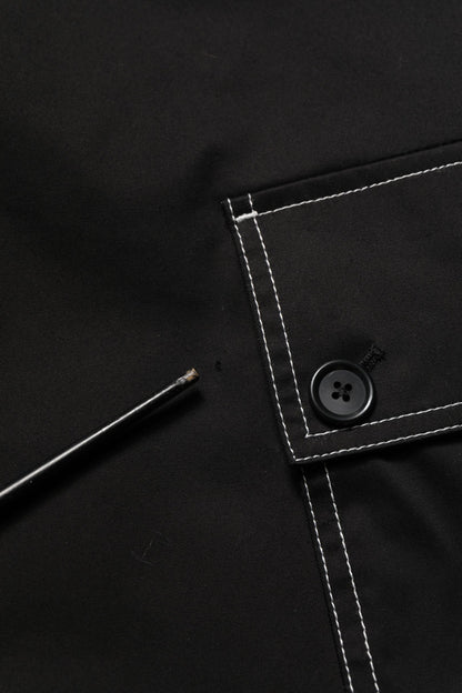 Dolce & Gabbana Black Vibe Cargo High Waist Straight Pants