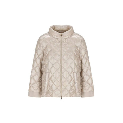Herno Beige Polyamide Full-Length Jacket