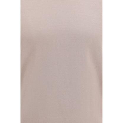 Brunello Cucinelli Beige Cotton Polo Shirt