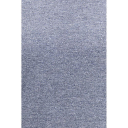 Brunello Cucinelli Blue Linen T-Shirt