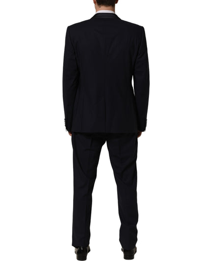 Dolce & Gabbana Dark Blue Single Breasted 2 Piece Men Suit
