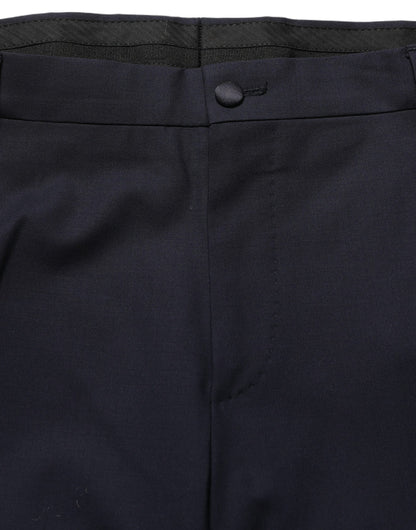 Dolce & Gabbana Dark Blue Single Breasted 2 Piece Men Suit