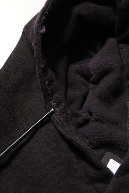 Dolce & Gabbana Black Cotton DGVIB3 Hooded Sweatshirt Sweater