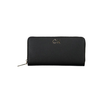 Calvin Klein Black Polyester Womens Wallet