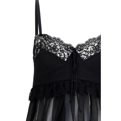 Chloé Black Silk Blouse