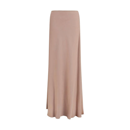 Fabiana Filippi Beige Lyocell Long Skirt