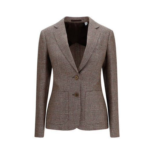 Burberry Brown Wool Oves Aries Blazer