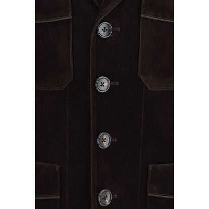 Tom Ford Brown Cotton Blazer
