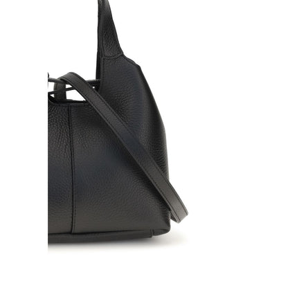 Coccinelle Black Calf Leather Bos Taurus Shoulder Bag