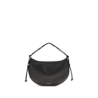 Coccinelle Black Calf Leather Bos Taurus Shoulder Bag