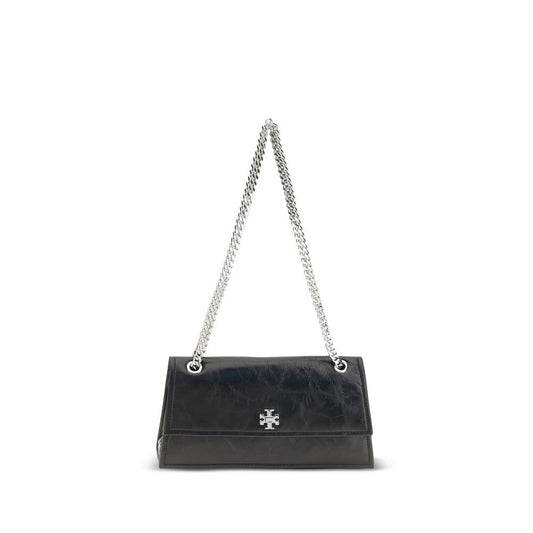 Tory Burch Black Suede Leather Shoulder Bag