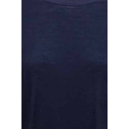 Loulou De Saison Blue Cashmere T-Shirt