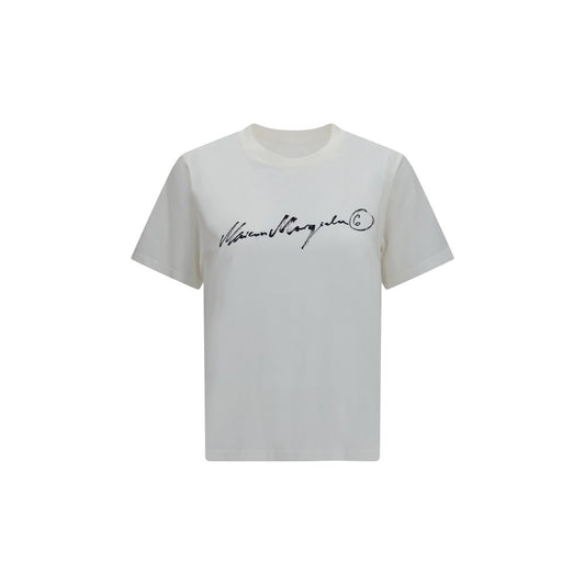 MM6 White Cotton T-Shirt