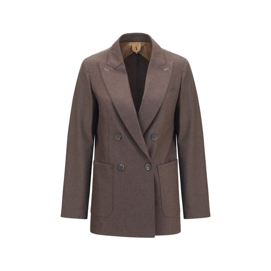 Max Mara Brown Cashmere Blazer