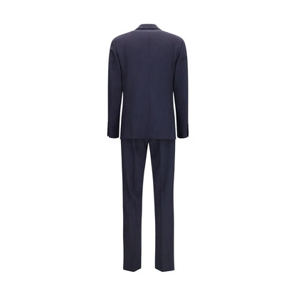 Lardini Blue Wool Oves Aries Two-Piece Suit