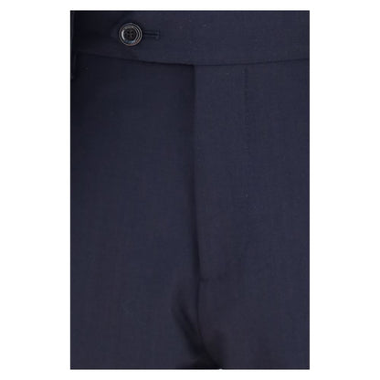 Lardini Blue Wool Oves Aries Two-Piece Suit