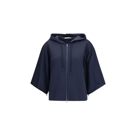 Max Mara Blue Polyamide Sweatshirt