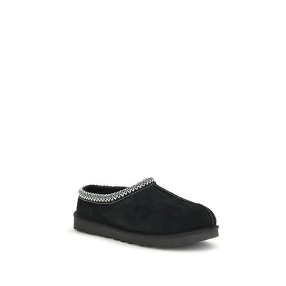 UGG Black Leather Moccassin