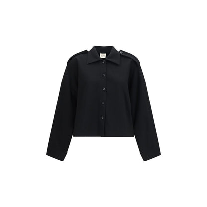 Khaite Black Acetate Shirt