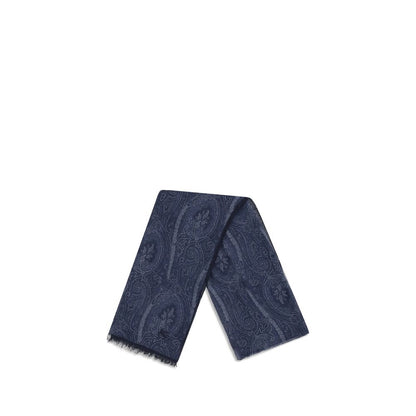 Etro Blue Modal Scarf