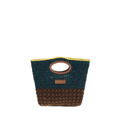 Marni Multicolor Wool Oves Aries Clutch Bag