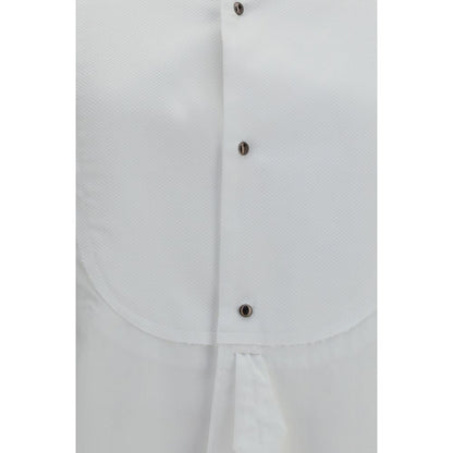Maison Margiela White Cotton Dress Shirt