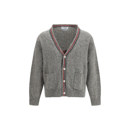 Thom Browne Gray Wool Oves Aries Cardigan